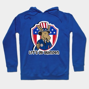 Lets Go Brandon from your leftist Mule Hoodie